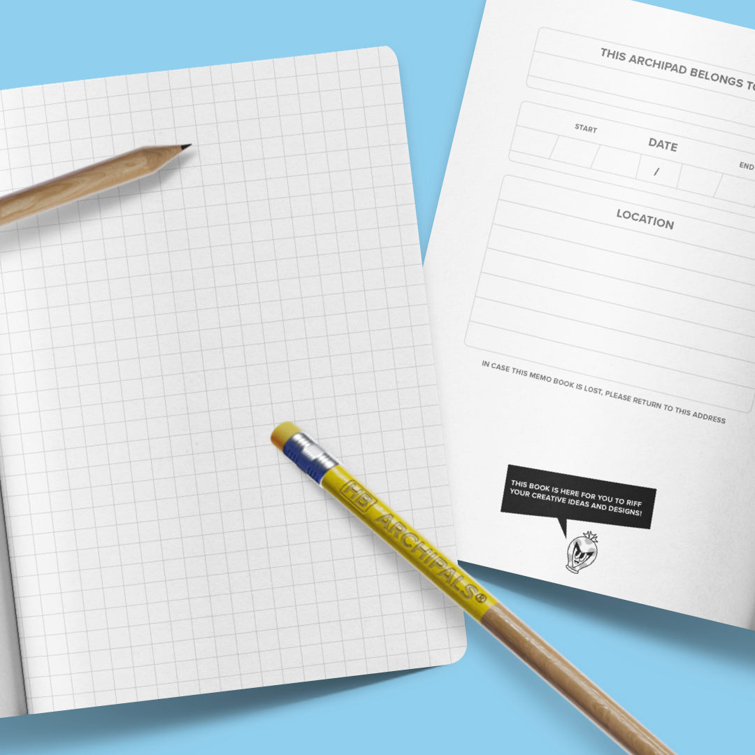 Archipals Squared Memobook - Archipals