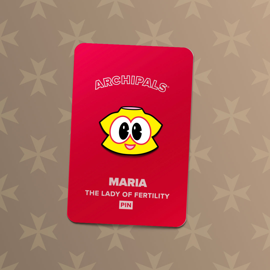 Smiley Maria Pin - Archipals