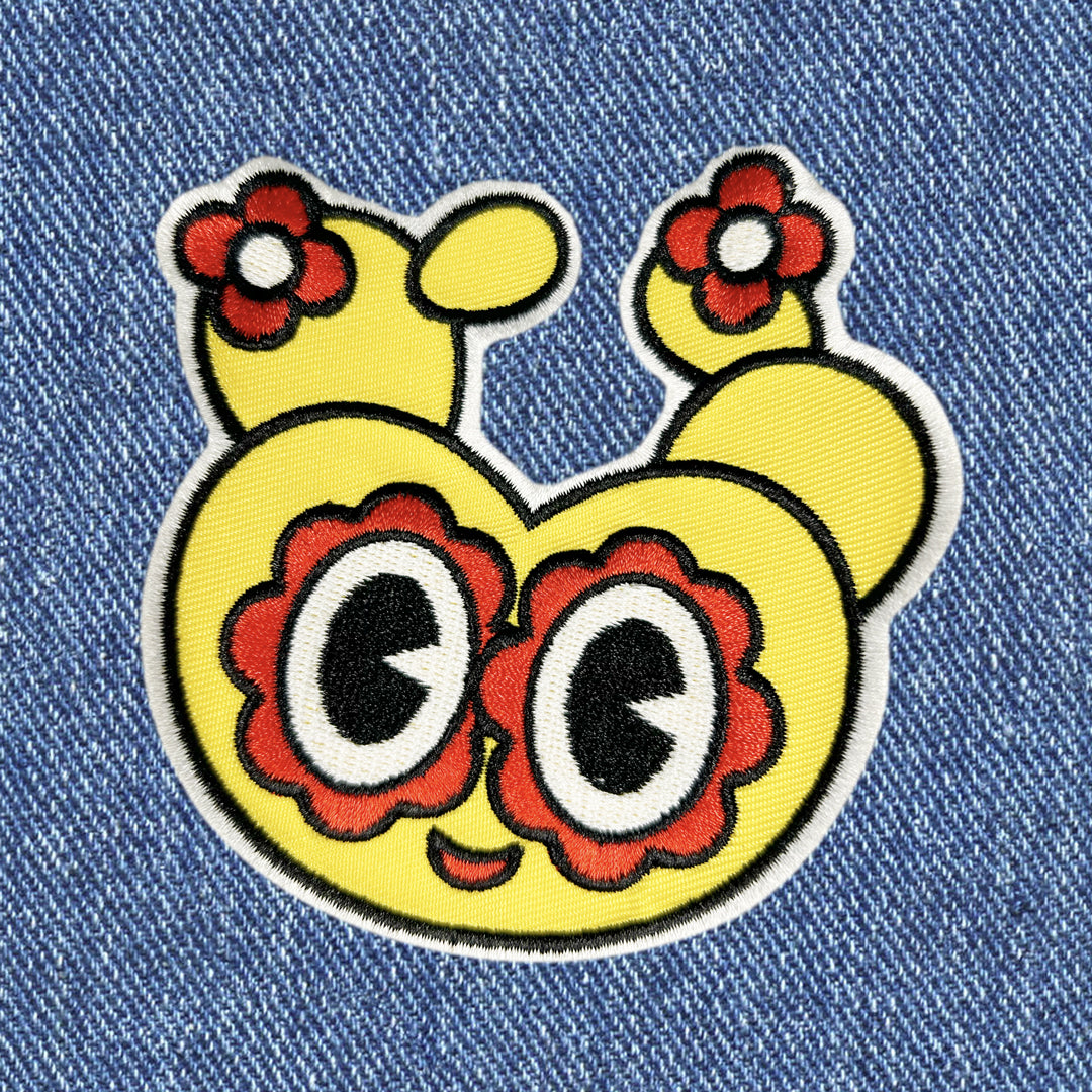 Smiley Beppe Embriodery Patch S - Archipals