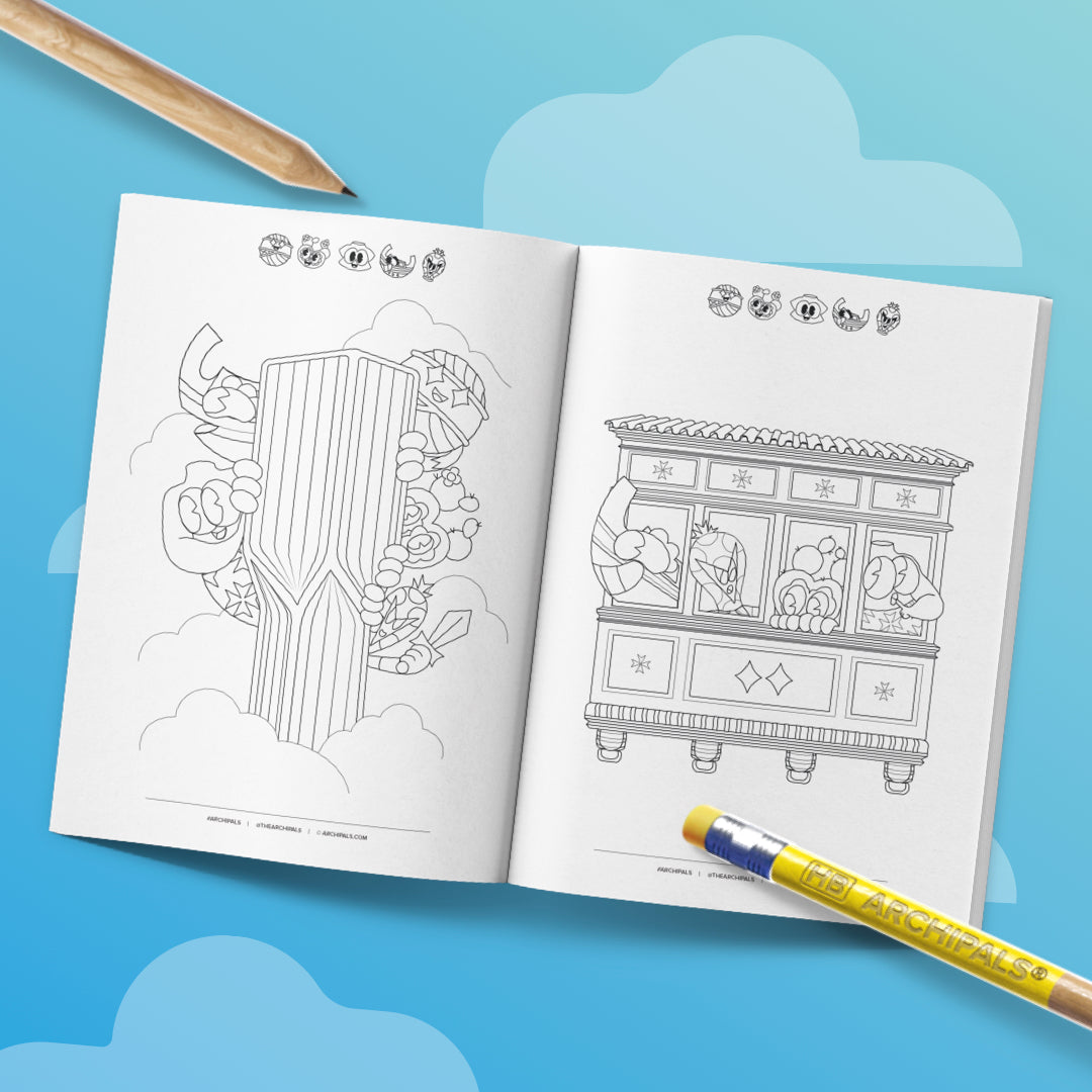 Archipals Colouring Book - Archipals