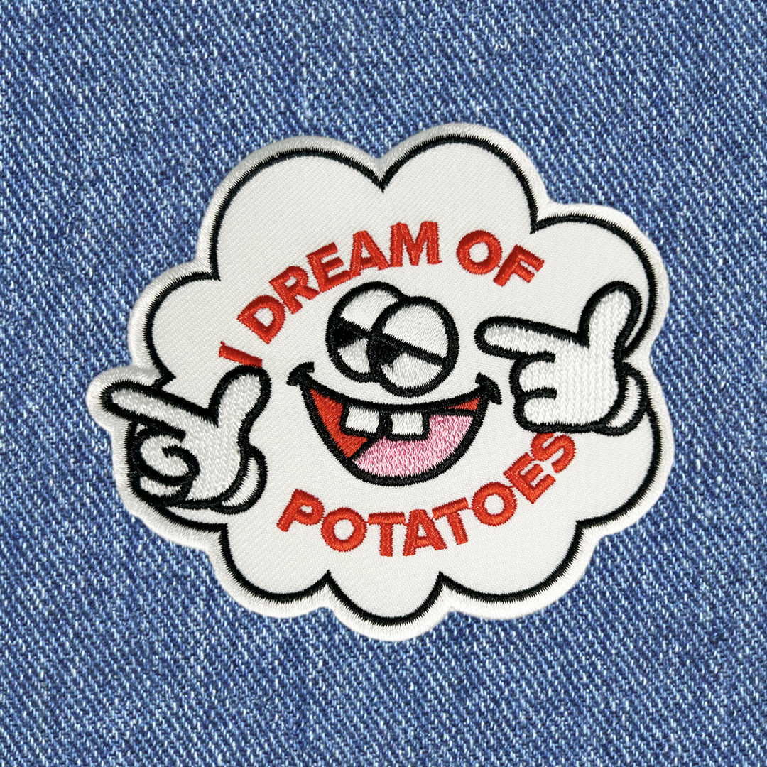 Dream Of Potatoes Embroidery Patch S - Archipals