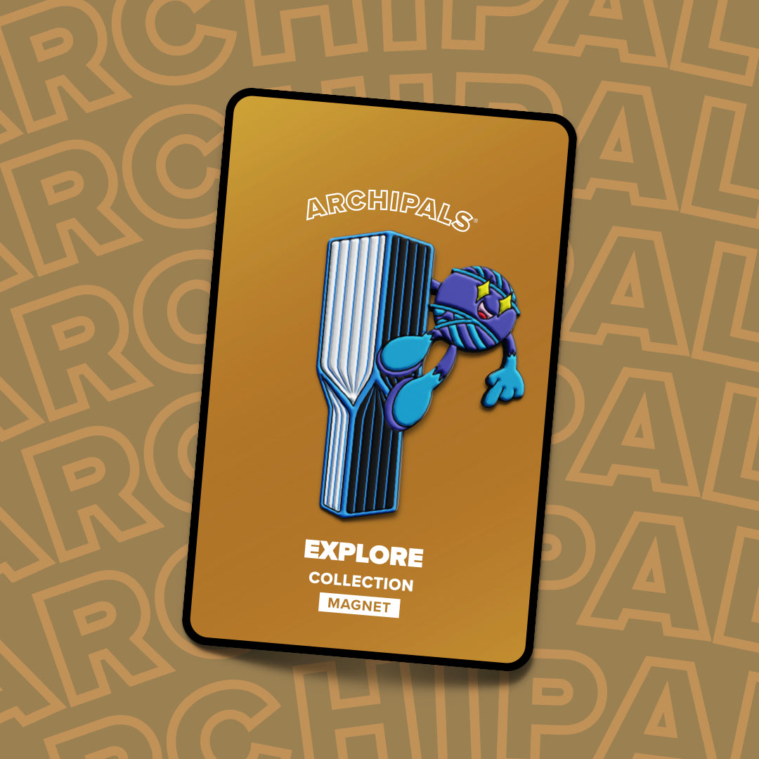 Mercury Hero Tower Magnet - Archipals