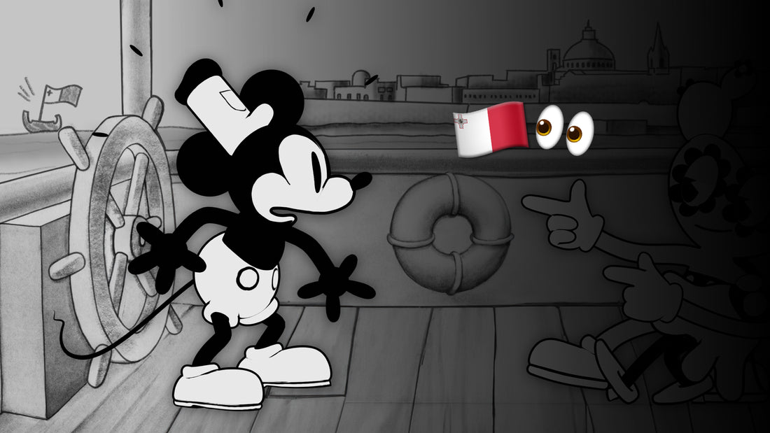 Steamboat Mickey & Beppe in Malta !