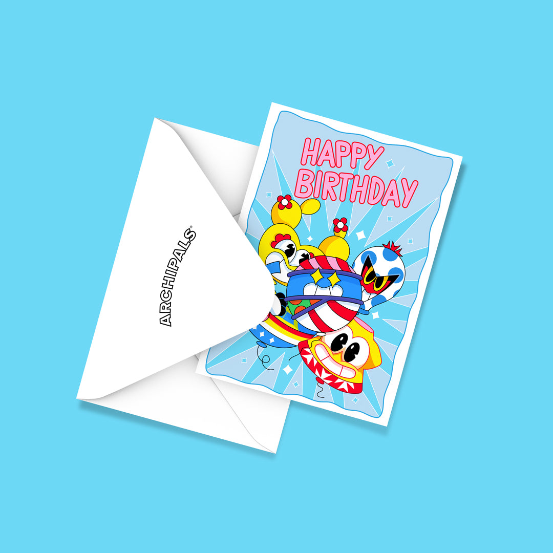 Archipals Happy Birthday Card - Archipals