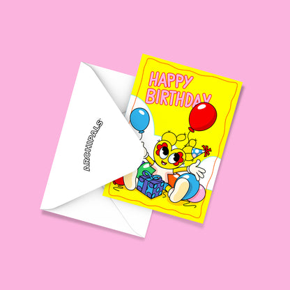 Happy Birthday Beppe Card - Archipals