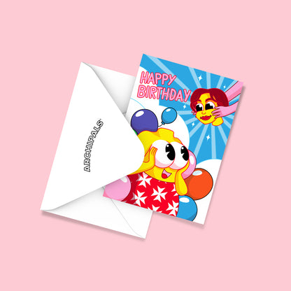 Happy Birthday Maria Card - Archipals