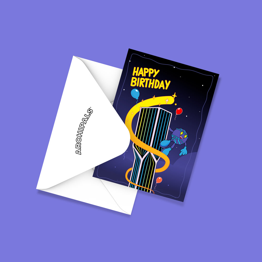 Happy birthday Mercury Hero Card - Archipals