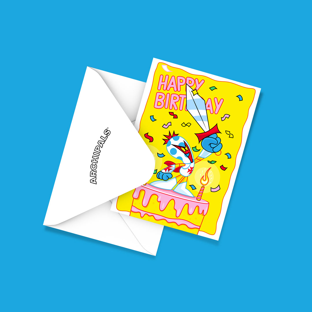 Happy Birthday Tumas Card - Archipals