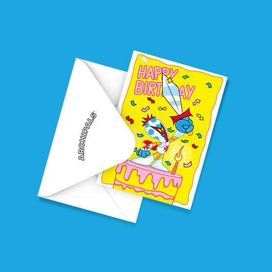 Happy Birthday Tumas Card - Archipals