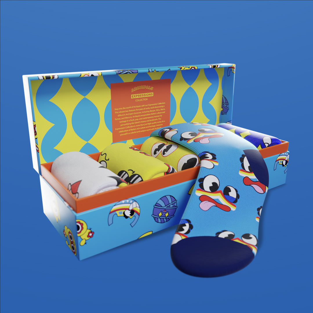 Expressions Socks Box Set - Archipals