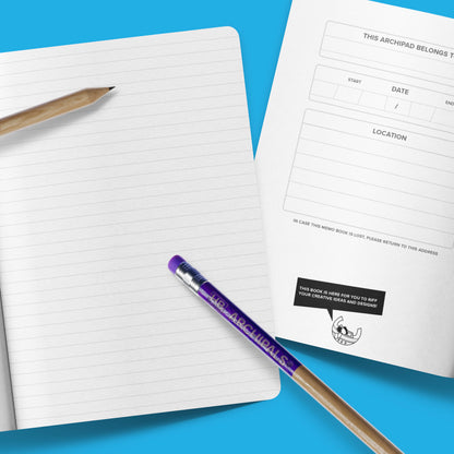 Archipals Lined Memobook - Archipals