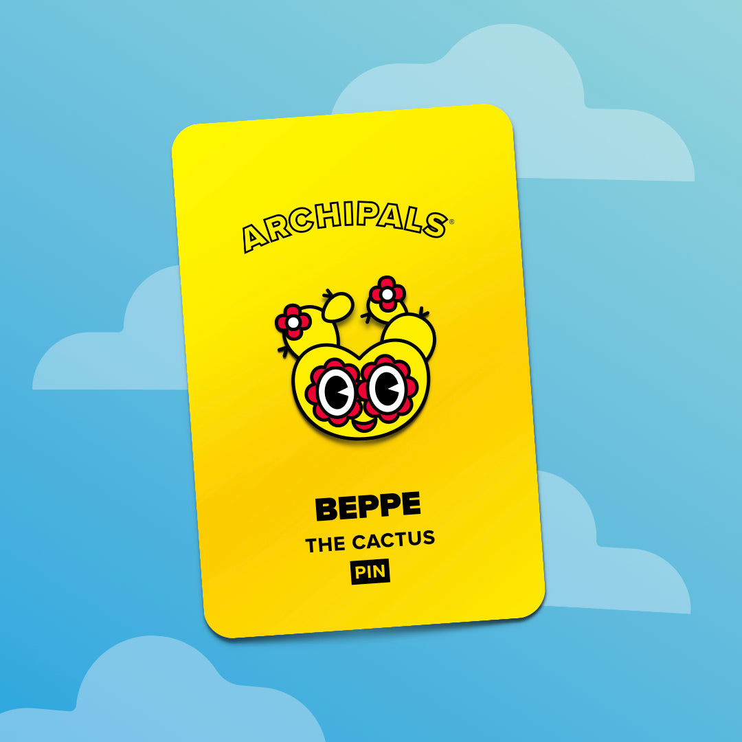 Smiley Beppe Pin - Archipals