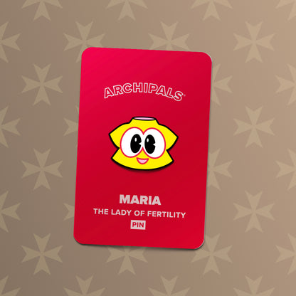 Smiley Maria Pin - Archipals