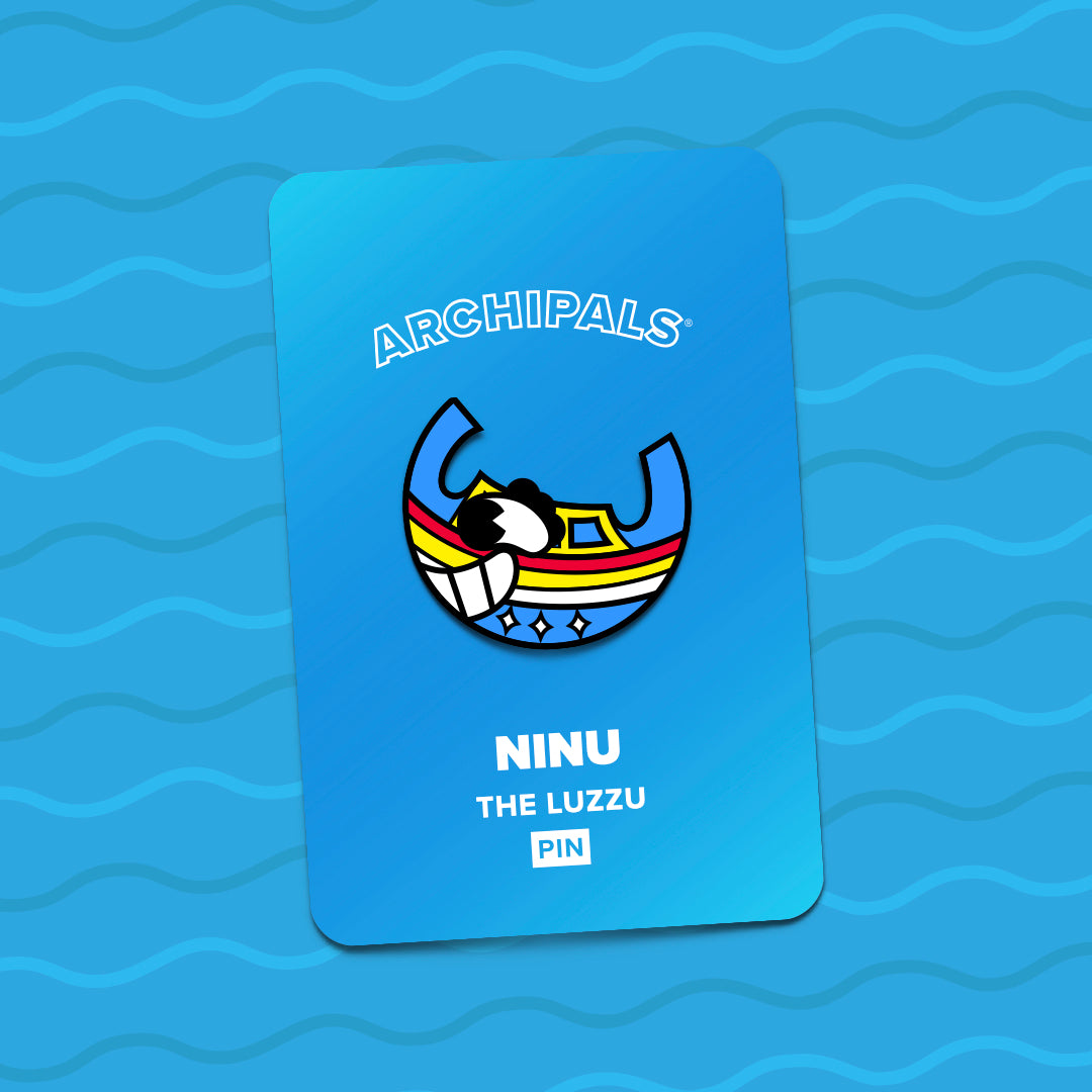 Smiley Ninu Pin - Archipals