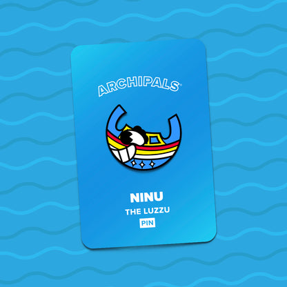Smiley Ninu Pin - Archipals