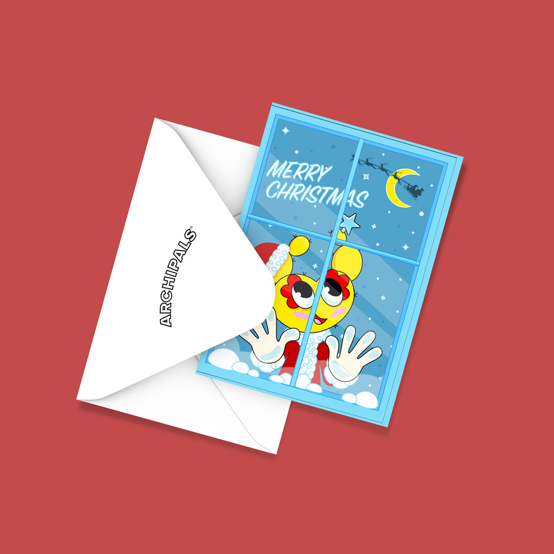Merry Christmas Beppe Card - Archipals