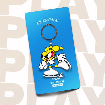 Beppe Iceskate Keychain - Archipals