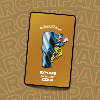 Beppe & Tumas Tower Magnet - Archipals