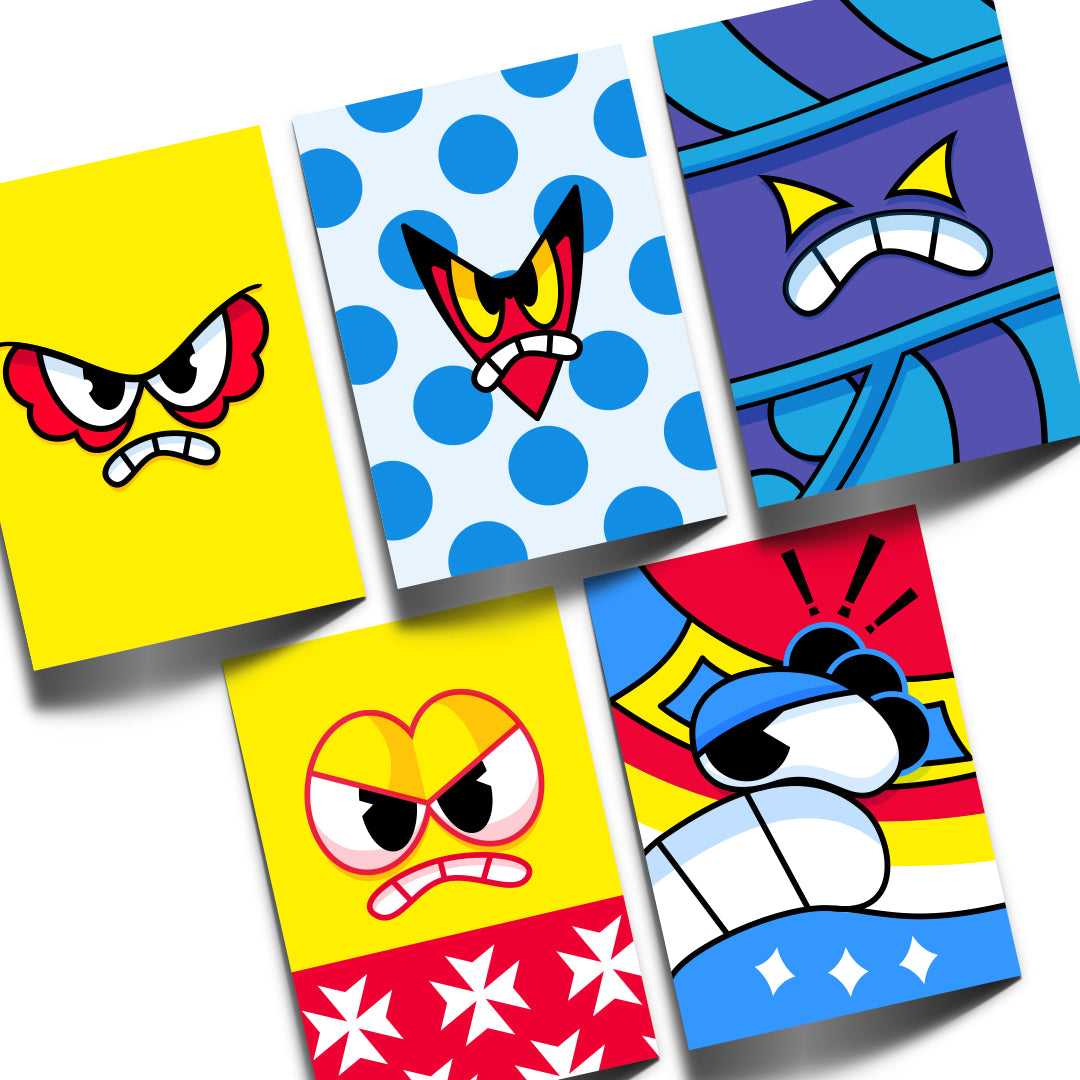 Archipals Confused Postcards - Archipals