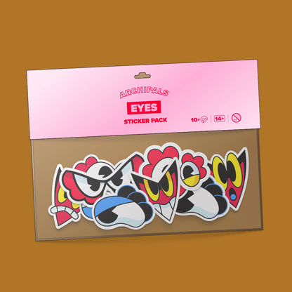 Archipals Eyes Sticker Set - Archipals