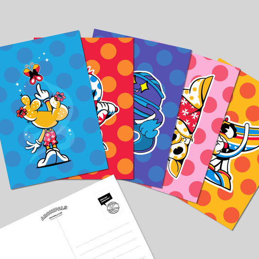 Archipals In Action Postcards - Archipals