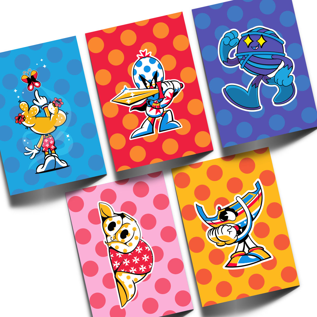 Archipals In Action Postcards - Archipals