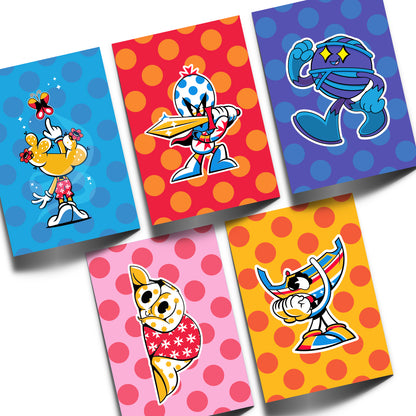 Archipals In Action Postcards - Archipals