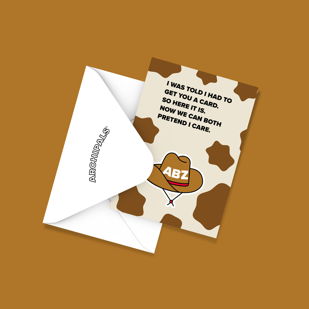 ABZ Happy Birthday Card - Archipals