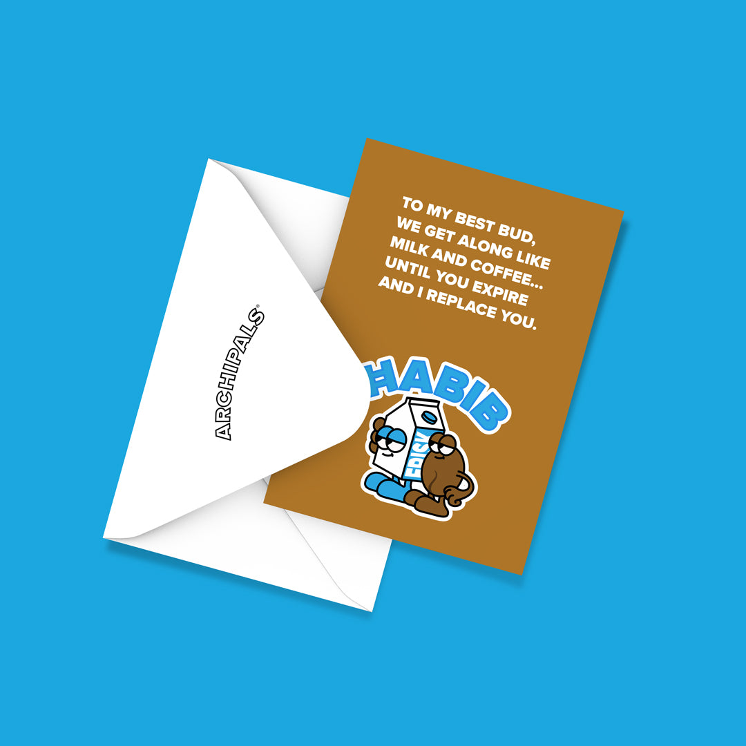 Habib Happy Birthday Card - Archipals