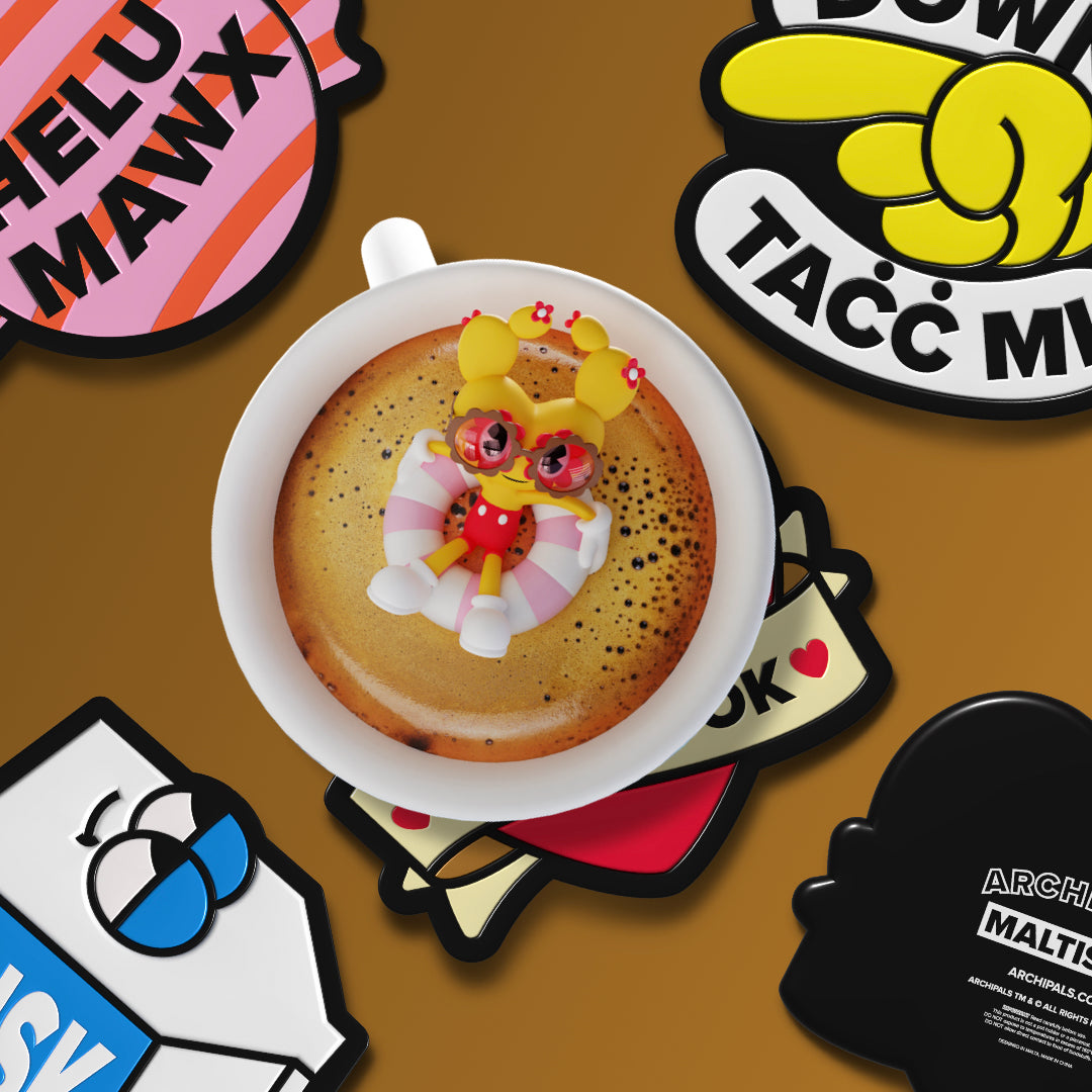 Maltisms Coaster Set - Archipals