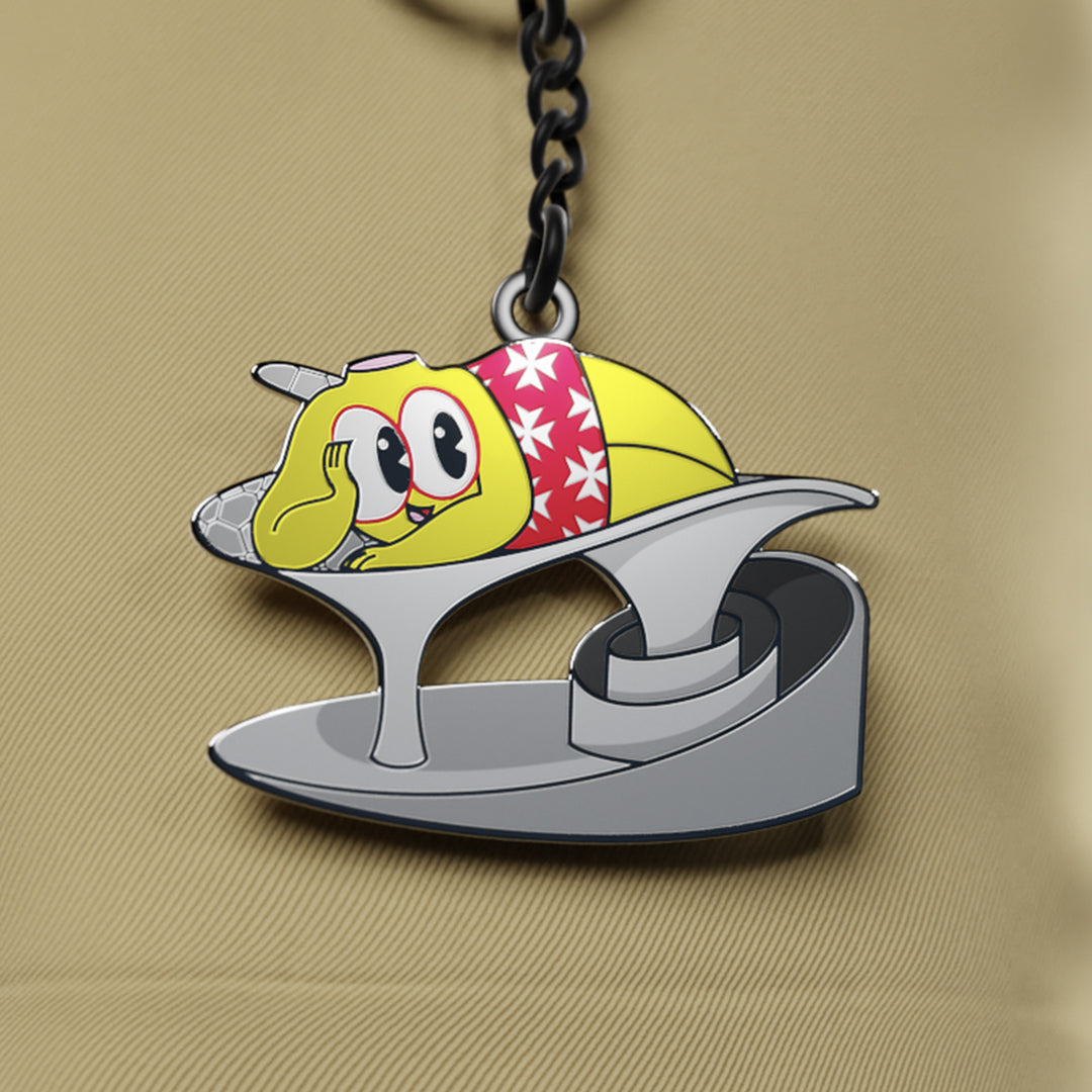 Maria Explores Pavilion Keychain - Archipals