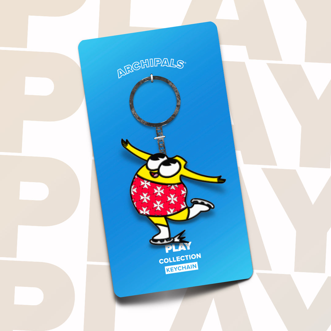 Maria Iceskate Keychain - Archipals