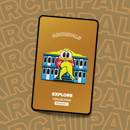 Mercury House Maria Magnet - Archipals