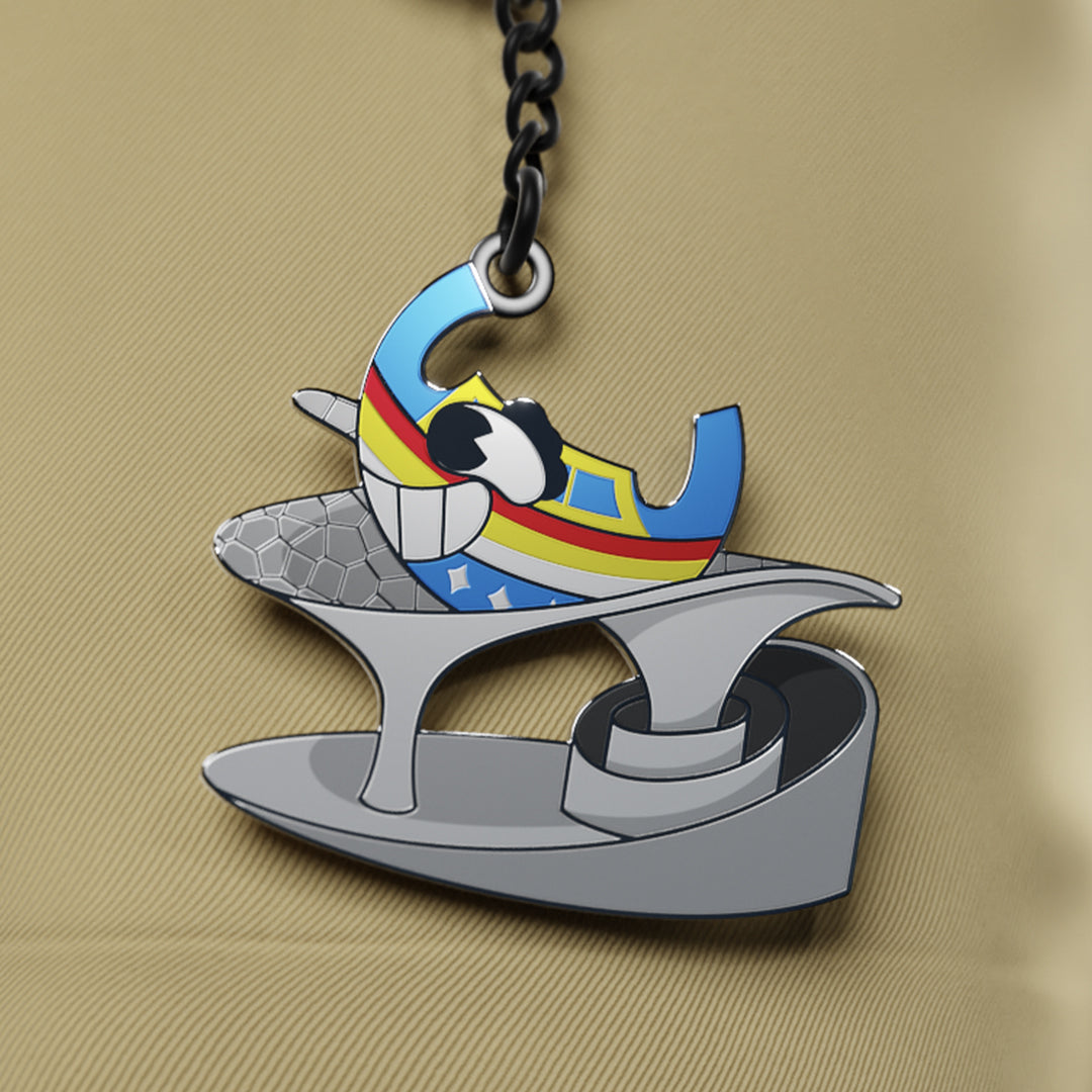 Ninu Explores Pavilion Keychain - Archipals