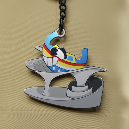 Ninu Explores Pavilion Keychain - Archipals