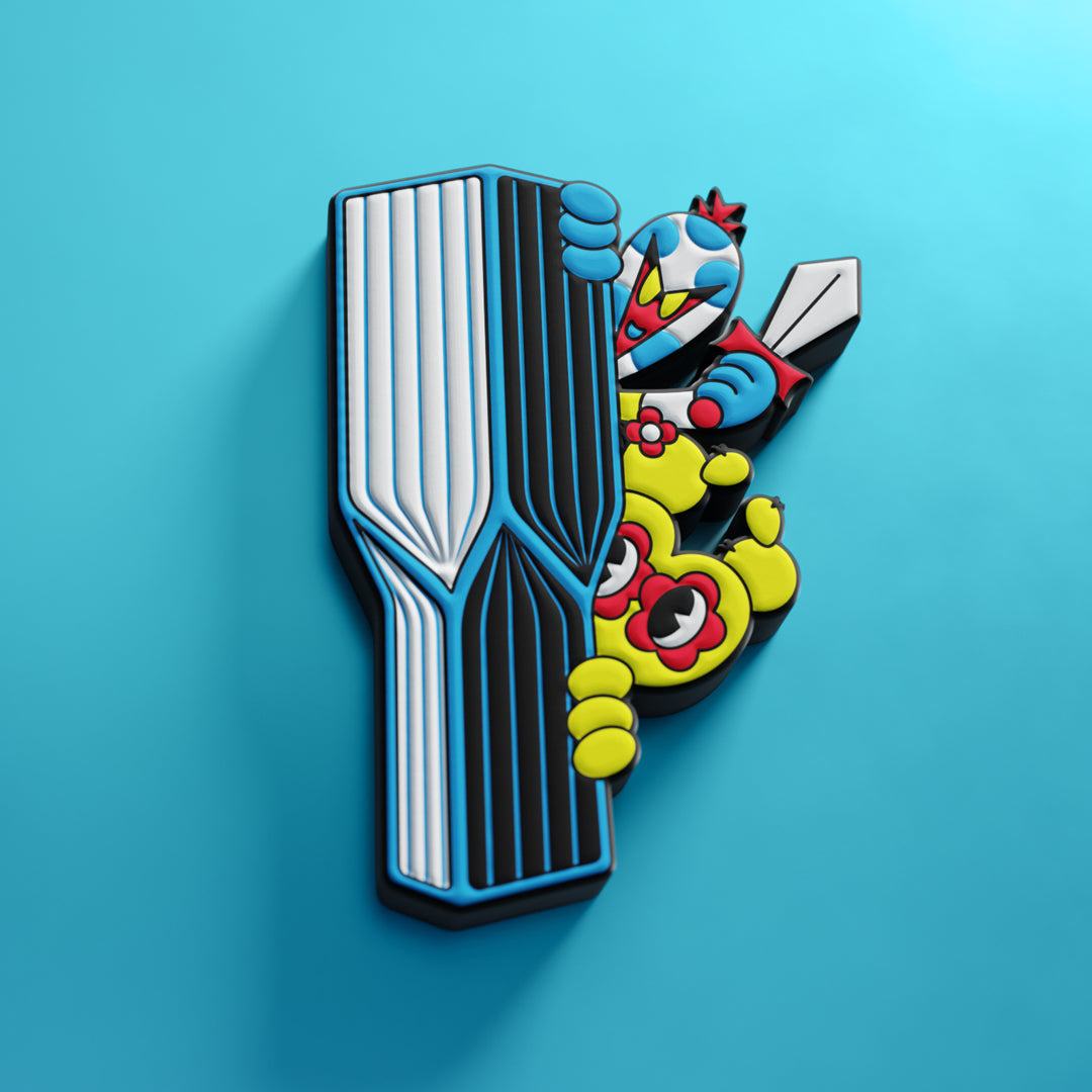 Beppe & Tumas Tower Magnet - Archipals