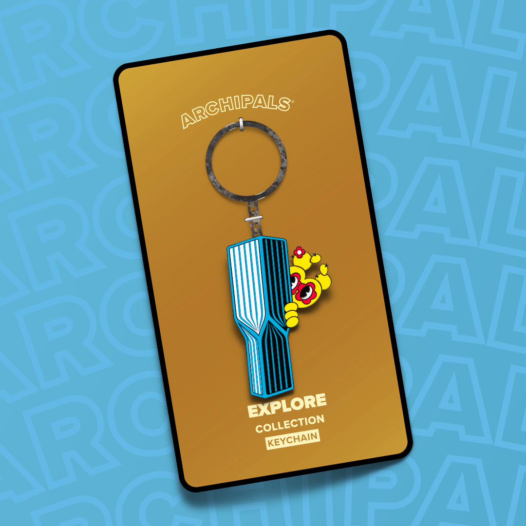 Peeking Beppe Keychain - Archipals