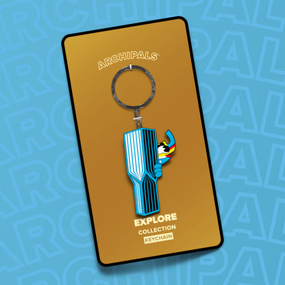 Peeking Ninu Keychain - Archipals