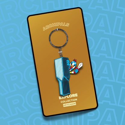 Peeking Tumas Keychain - Archipals