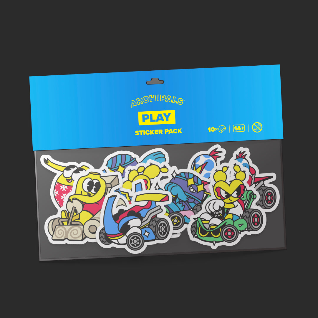 Archipals Play Time Sticker Set - Archipals