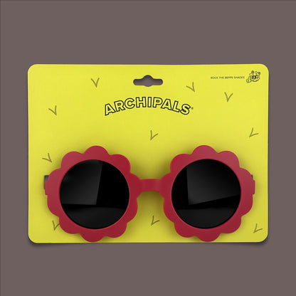 A Red Flower Sunglasses - Archipals