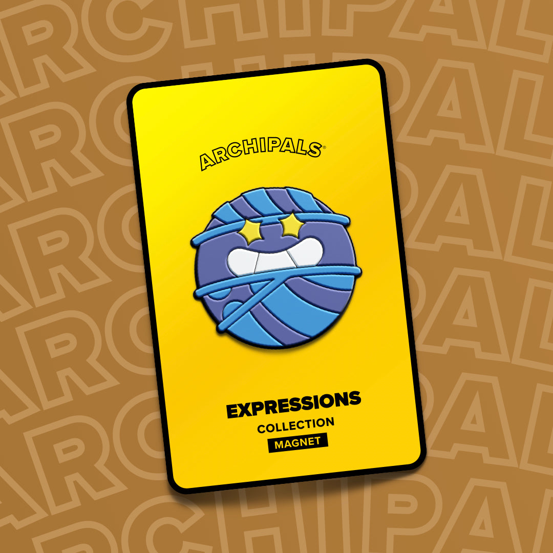 Smiley Mercury Magnet - Archipals