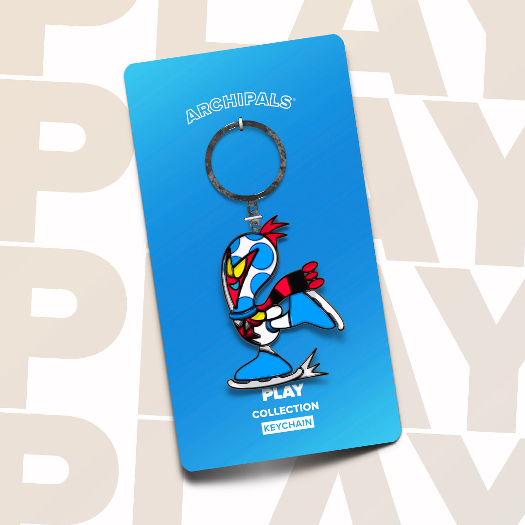 Tumas Iceskate Keychain - Archipals
